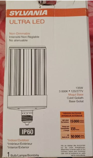 Sylvania 75049 LED/HIDR/15000