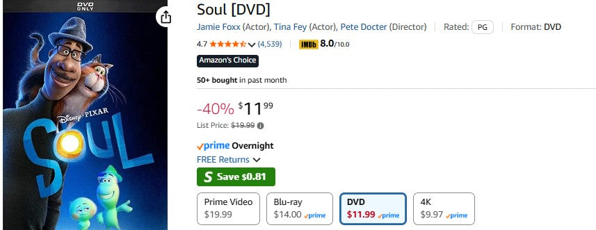 Soul [DVD]