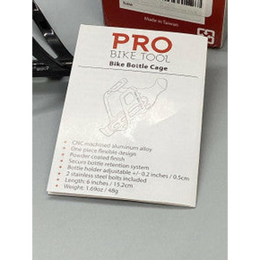 Pro Bike Water Bottle Holder, Secure Retention System - T&S Outlets