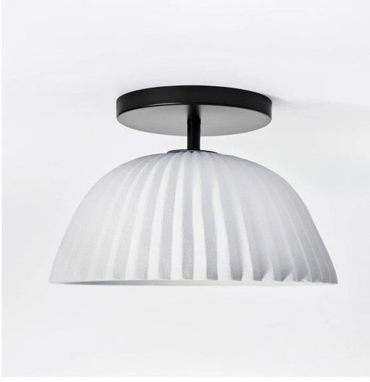 Threshold Designed with Studio McGee Scalloped Semi-Flush Mount Ceiling Light