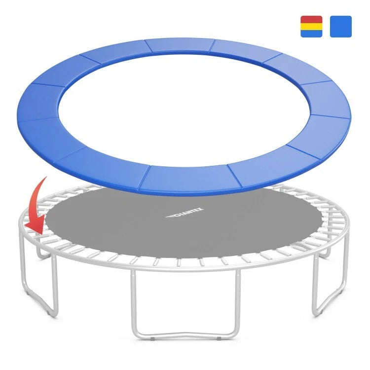 14 Feet Round Trampoline Safety Pad Replacement Waterproof Foldable Lightweight