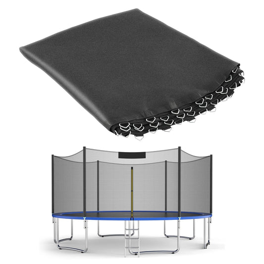 Replacement Trampoline Mat Fit 12ft Frame w/72 V-Hooks Using 5.5" Spring